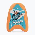 Schwimmbrett Speedo Turtle Printed Float chima azure blue/fluoro orange