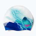 Speedo Digital Printed Kappe weiß-blau 8-1352414648 3