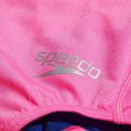 Speedo Kinder-Badeanzug Solid Lane Line Back rosa/blau 3