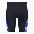 Herren Speedo Allover Digi V-Cut Badehose schwarz/blau