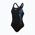 Speedo Placement Muscleback einteiliger Badeanzug true navy/true cobalt/curious blue