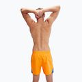 Speedo Hyperboom Splice 16" Herren Badeshorts mandarin peel/picton blau/true cobalt 6