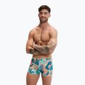 Speedo Escape Herren Badeshorts Pfau/Koralle/Blassbraun/Frisches Blau/Sattel Taupe 5