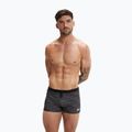 Herren Speedo Valmilton schwarz/goldene graue Badehose 5