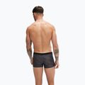 Herren Speedo Valmilton schwarz/goldene graue Badehose 6