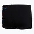 Speedo Digital Panel Kinder-Badehose schwarz/weiß/Wassermelone 2