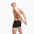 Herren Speedo Medley Logo schwarz/mandarin schälen schwimmen Boxershorts 6