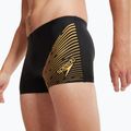 Herren Speedo Medley Logo schwarz/mandarin schälen schwimmen Boxershorts 7