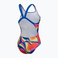 Speedo Damen-Badeanzug Allover Digital Leaderback watermelon/flare pink/man peel/lemon drizzle 3