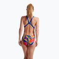 Speedo Damen-Badeanzug Allover Digital Leaderback watermelon/flare pink/man peel/lemon drizzle 7