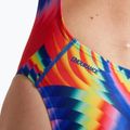 Speedo Damen-Badeanzug Allover Digital Leaderback watermelon/flare pink/man peel/lemon drizzle 8