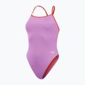 Speedo Solid Tie Back Damen Badeanzug einteilig süß lila/Wassermelone 2