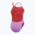 Speedo Solid Tie Back Damen Badeanzug einteilig süß lila/Wassermelone 3