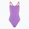 Speedo Solid Tie Back Damen Badeanzug einteilig süß lila/Wassermelone