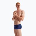 Herren Speedo Placement Digital Brief cerulean blau/true cobalt/watermelon/weiß Badeshorts 6