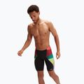 Speedo Placement Digital V-Cut Badehose für Männer schwarz/lila/harlekingrün/wassermelone 5