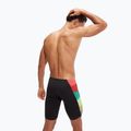 Speedo Placement Digital V-Cut Badehose für Männer schwarz/lila/harlekingrün/wassermelone 6