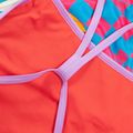 Speedo Damen-Badeanzug Allover Digital Vback flare pink/bit lime/sweet purple/bolt 5