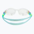 Speedo Biofuse 2.0 Damen-Schwimmbrille klar / weiß / marineblau / klar 4