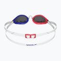 Speedo Fastskin Speedsocket 2 Mirror rot/weiß/blau Schwimmbrille 4