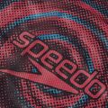 Speedo Printed Mesh Schwimmtasche schwarz/blau/sirenrot 3