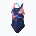 Einteiliger Schwimmanzug Speedo Placement Digital Powerback true navy/siren red/punch blue