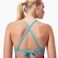 Einteiliger Schwimmanzug Speedo Allover Digital Tie Back black/matcha green/siren red 8