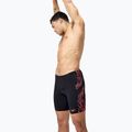 Schwimm-Jammer Herren Speedo Tech Panel Jammer black/siren red/usa charcoal 4