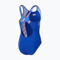 Speedo HyperBoom Splice Muscleback einteiliger Badeanzug für Kinder true cobalt/siren red/picton blue 2