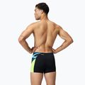 Schwimm-Boxershorts Herren Speedo Endurance+ MAX Splice Aquashort black/hyper yellow 2