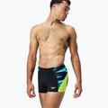 Schwimm-Boxershorts Herren Speedo Endurance+ MAX Splice Aquashort black/hyper yellow 3