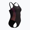 Damen Badeanzug Speedo Placement Muscleback neon violet 4