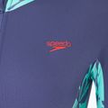 Einteiler Badeanzug Damen Speedo Long Sleeve Panel hapuna blue 3