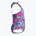 Einteiler Badeanzug Kinder Speedo Learn To Swim Printed Frill Thinstrap neon violet 4