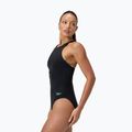 Speedo Racer Zip einteiliger Badeanzug für Damen mit integriertem Bade-BH anthrazit anthrazit 8