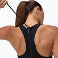 Speedo Racer Zip einteiliger Badeanzug für Damen mit integriertem Bade-BH anthrazit anthrazit 9