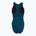 Damen-Einteiler Badeanzug Speedo Racer Zip with Built in Swim Bra dark teal 2