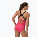 Damen-Einteiler Badeanzug Speedo Flex Band with Swim Bra raspbery fill/vermilion/punch 3