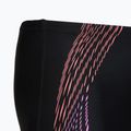 Schwimm-Jammer für Herren Speedo Duo Logo Print Mid Jammer black/coral sands/neon violet 4