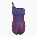 Speedo Damen einteiliger Badeanzug Shaping Printed Asymmetric hapuna blau 2
