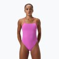Badeanzug Damen Speedo Solid Lattice Tie-Back neon violet 5