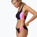 Speedo Colourblock Splice 2.0 Zweiteiliger Badeanzug für Damen in Neon-Violett 3