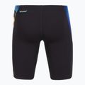 Herren Speedo Placement Digital V-Cut Jammer Badehose lava blur/speedo schwarz 2