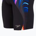 Herren Speedo Placement Digital V-Cut Jammer Badehose lava blur/speedo schwarz 3