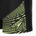 Schwimm-Boxershorts Herren Speedo Medley Logo Aquashort black/hyper yellow 3