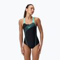 Damen Badeanzug Speedo Medley Logo Medalist arctic glass 5