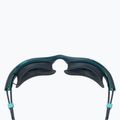 Speedo Biofuse 2.0 Mirror Schwimmbrille für Damen, dunkelgrau / kobalt / smaragdgrüner Spiegel 3