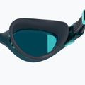 Speedo Biofuse 2.0 Mirror Schwimmbrille für Damen, dunkelgrau / kobalt / smaragdgrüner Spiegel 6