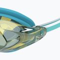 Schwimmbrille Damen Speedo Vanquisher 3.0 Mirrored bachelor button/celeste/gold mirror 4