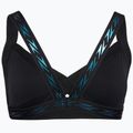 Speedo Solid Logo Elastic Cross Front Swimsuit Top anthrazit 2